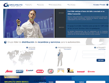 Tablet Screenshot of groupautounioniberica.com